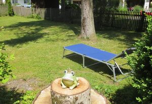 Parkhotel Ruhpolding inkl. Chiemgaukarte – Nr. 03 Fröhliches Einzelzimmer (12 qm) mit Terrasse und tollem Bergblick, Dusche/WC, TV, WLAN