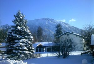 Haus Alpenblick inkl. Chiemgaukarte – Ferienwohnung Westernberg 38qm, Balkon, 1Schlafzimmer, Wohnschlafzimmer, WLAN