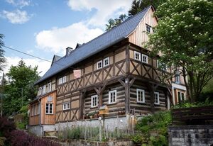Ferienwohnungen Umgebinde 1657 – Steinbrecher Stube, 45qm, 1 Schlafzimmer, Terrasse, max. 2 + 1 Personen