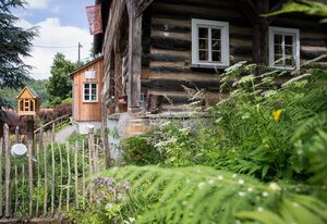 Ferienwohnungen Umgebinde 1657 – Steinbrecher Stube, 45qm, 1 Schlafzimmer, Terrasse, max. 2 + 1 Personen