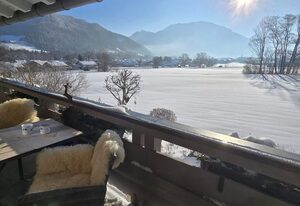 Ferienwohnung Hörndlwand inkl. Chiemgaukarte – Ferienwohnung Hörndlwand Ruhpolding 56qm; Balkon, Wohnschlafzimmer, Küche,  2 P.