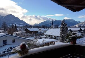 Ferienwohnungen "Am Golfplatz" inkl. Chiemgaukarte – Appartement Almblick 38 qm, 1 Wohnschlafraum, Terrasse, WLAN, max. 3 Pers.