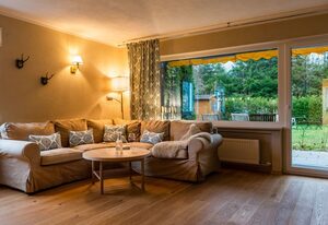 Ferienwohnung Partnacheck mit Terrasse und Garten