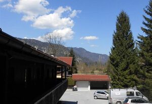 Farchanter Alm, App. Barwinski-Schön (Alp. Hol – Appartement/Fewo, Dusche, WC, Wohn-/Schlafraum