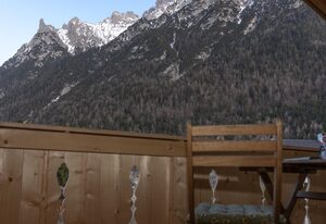 Alpengarten, Ferienwohnung – Fewo - 2 Schlafräume/ Dusche und Bad, WC