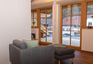 Alpengarten, Ferienwohnung – Fewo - 2 Schlafräume/ Dusche und Bad, WC