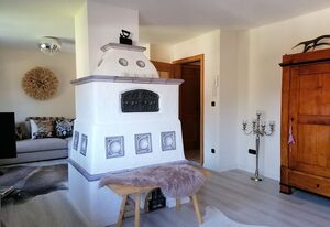 Ruhpolding Ferienwohnung für 4  Personen mit Bergblick, Kamin/Ofen und Panoramablick
