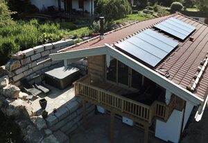 Bergsucht Ruhpolding – Chalet Ferienhaus 110qm, 3 Schlafz., Wohnzi., off. Kamin, Balk., 2 Bäder, 2 WCs