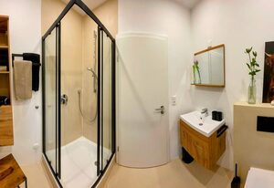 Ferienwohnung Waicher Bergblick inkl. Chiemgaukarte – Ferienwohnung 50 qm, mit separatem Eingang, Balkon, 2 Schlafzimmer, Wohnzimmer, Du/WC,  max.4 Pers.