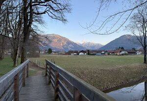 Ruhpolding Ferienwohnung für 4  Personen mit Bergblick, Panoramablick und Balkon