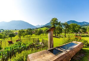 Langerbauer-Hof inkl. Chiemgaukarte – Ferienwohnung Berg Stüberl, 65 qm, Balkon, 2 sep. Schlafzimmer, max. 4 Pers.