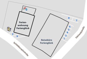Ferienglück, Ferienwohnungen – "Adlerhorst" Fewo/1 Schlafraum/Dusche, WC