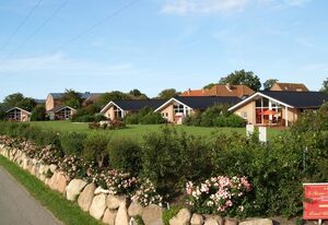 Haus an der Pferdekoppel C eingezäunt 1.30m