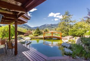 BERGSUCHT-Ruhpolding Chalet + Ferienwohnungen – Ferienwohnung Rauschberg 59 qm, 1 sep. Schlafzi., 1 Wohnraum, Balk., max. 2 Pers
