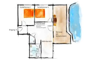 BERGSUCHT-Ruhpolding Chalet + Ferienwohnungen – Ferienwohnung Rauschberg 59 qm, 1 sep. Schlafzi., 1 Wohnraum, Balk., max. 2 Pers