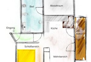 BERGSUCHT-Ruhpolding Chalet + Ferienwohnungen – Ferienwohnung Rauschberg 59 qm, 1 sep. Schlafzi., 1 Wohnraum, Balk., max. 2 Pers