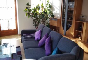 Schöne Atelierferienwohnung mit Balkon a. d. Donau