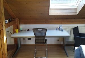 Schöne Atelierferienwohnung mit Balkon a. d. Donau