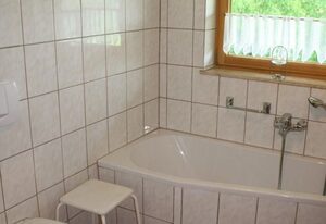Große Wohnung mit Badewanne