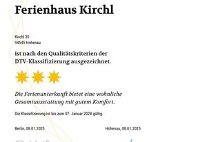 Ferienhaus Kirchl – Ferienhaus (130qm) mit Terrasse