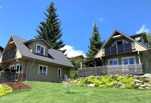 Chalets zum Latschen – Chalet Almbergblick mit Whirlpool (Frühstück, Klimaanlage, Netflix, Infrarotkabine)