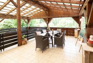Ferienhaus "Fanny" – Ferienwohnung Sepp mit kostenfreiem WLAN und Balkon