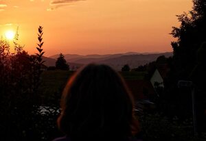 in Waldkirchen mit Garten und Seeblick