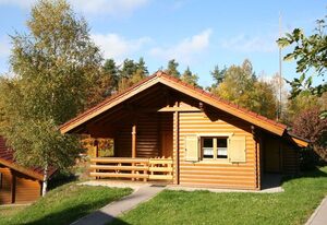 Naturerlebnisdorf Stamsried im Bayerischen Wald.. – STA-23 - Ferienhaus mit überdachter Terrasse