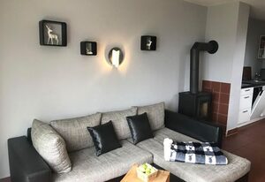 Ferienbungalow mit Blick auf das Wasser