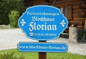 Blockhaus Florian – Ferienwohnung Erdgeschoss