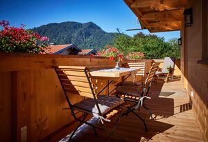 Ferienwohnungen Bergbleamal – Ferienwohnung 5 Edelweiß Balkon