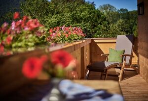 Ferienwohnungen Bergbleamal – Ferienwohnung 5 Edelweiß Balkon