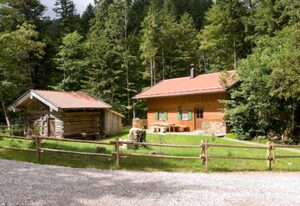 Almhaus - Ferienhaus Webermohof – Exklusives Ferienhaus mit privatem Wellnessgarten