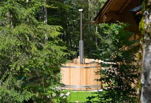 Almhaus - Ferienhaus Webermohof – Exklusives Ferienhaus mit privatem Wellnessgarten