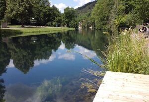 Ferienhaus am blauen Wasser