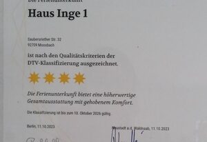 Ferienwohnung Haus Inge – Ferienwohnung 41 qm