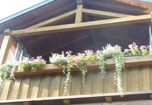 Ferienwohnung Hofer – Ferienwohnung Gartenblick- 3 Personen, 45qm, Balkon mit schöner Aussicht