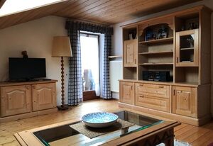 Stumweisser – Ferienwohnung Staufen 60m², 1 Schlafzimmer, Balkon, TV, 3 Pers.