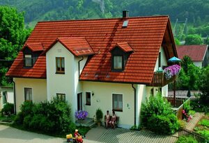 Ferienhof Halbig – Gemütliches Ferienhaus 'Dorfblick' (150 qm) mit Balkon und Terrasse
