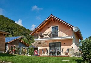 Ferienhof Halbig – Gemütliches Ferienhaus 'Dorfblick' (150 qm) mit Balkon und Terrasse
