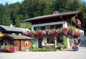 Haus Mitterstang – Ferienwohnung Nr. 1 Bauernstube für 1-4 Pers., 50 m², 2 Schlafzimmer, Wohnraum m. Kochnische, Bk