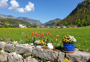 Ferienwohnung Sunnwinkel – Ferienwohnung für 1-2 Pers., ca. 50  m², Wohnzimmer, Küche, Schlafzimmer, Du/WC, Terrasse