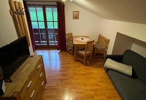 Ferienwohnung am Brandnerfeld – Ferienwohnung Hoher Göll, 1 bis 2 Personen, 34 qm, Balkon, Mansardenwohnung