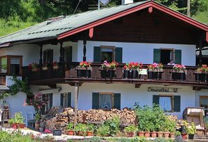 Gästehaus Gmundtal – Ferienwohnung Nr. 1 für 1-2 Pers., 40 m², SZ, Wohnküche, Balkon, Schlafsofa
