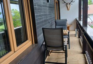 Ferienwohnung Fuderheuberg – Ferienwohnung 55 qm für 2 Personen mit Balkon und Bergblick