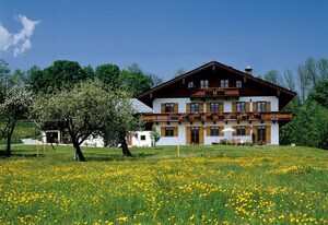 Ferienwohnungen Kressenlehen – FeWo 1 - Watzmannblick, für  1-4 Pers., ca. 55 qm, 1 Schlafzimmer, Wohnschlafraum, Küchenzeile, Du/WC, Balkon