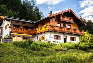 Gästehaus Göllblick – Ferienwohnung Silberg, 1-2 Personen, ca 40 m², 1 SZ, Wohnküche, Balkon