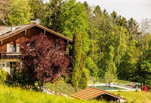 Haus Vogl - Fewo mit priv. Sauna und traumhaften Salzwasser-Pool – Haus Vogl Ferienwohnung 1 mit 2 Schlafzimmer, priv. Sauna und traumhaften Salzwasser-Pool