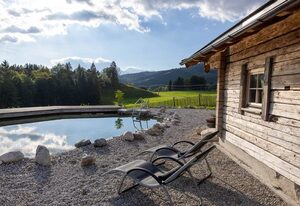 Ferienwohnung Roislerlehen – Ferienwohnung 3, Summatraum ca. 50 m², Wohn-/Schlafzimmer, Balkon