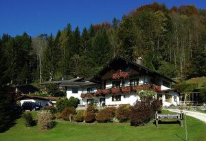 Haus Watzmannblick – Ferienhaus bis 2 Pers., ca. 45 m², 1 Schlafzimmer, Wohnküche, Terrasse